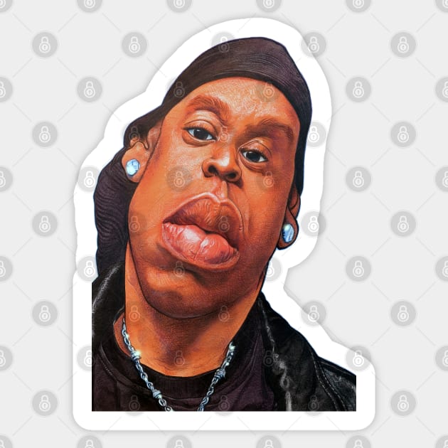 Jay-Z 2K Sticker by trenoops